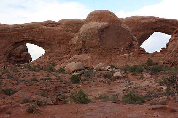 North & South Windows, Arches National Park, Utah