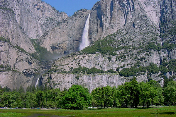 Yosemite Falls in Yosemite National Park, California