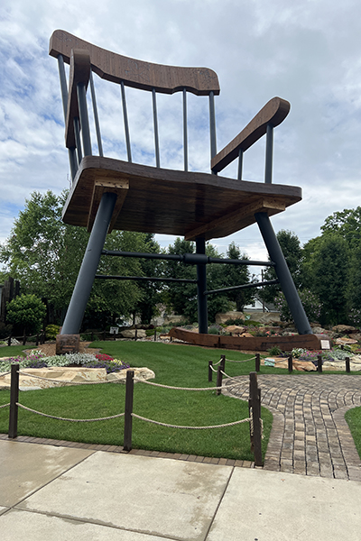 World's Largest Rocking Chair in Casey, Illinois