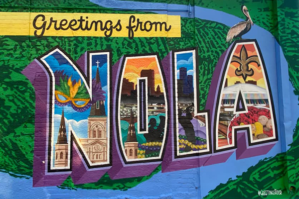 New Orleans mural