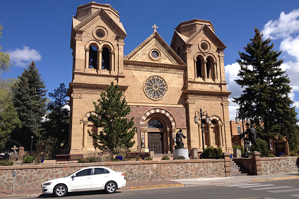 Cathedral Basilica of St. Francis of Assisi in Santa Fe, New Mexico