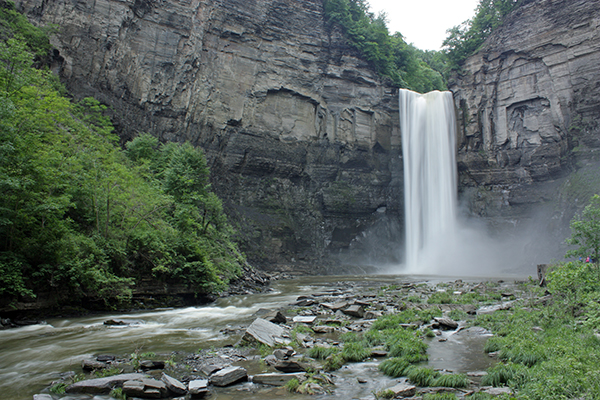 Taughannock Falls in Taughannock Falls State Park , New York