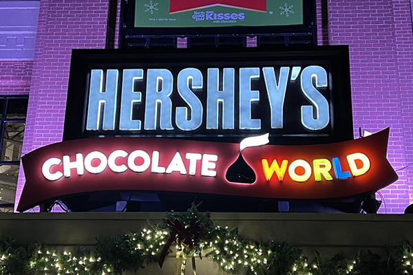 Hershey's Chocolate World in Hershey, Pennsylvania