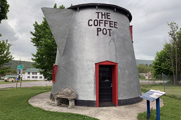 The Coffee Pot in Bedford, Pennsylvania