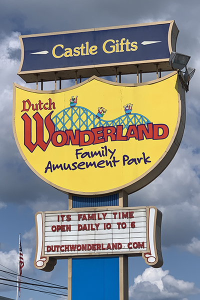Dutch Wonderland theme park in Lancaster, Pennsylvania