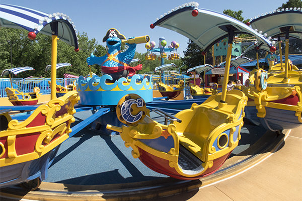 Sesame Place theme park in Langhorne, Pennsylvania
