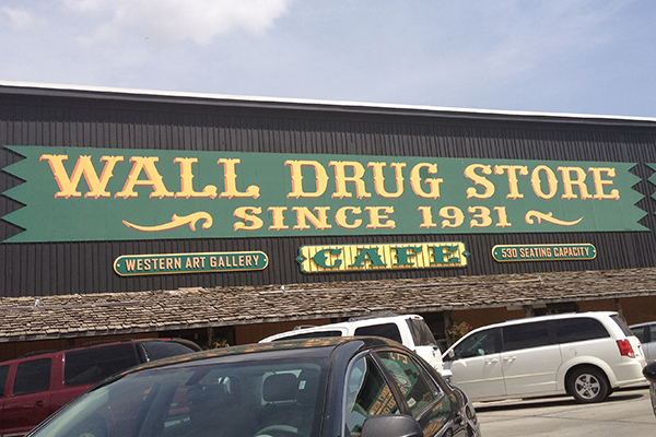 Wall Drug Store in Wall, South Dakota
