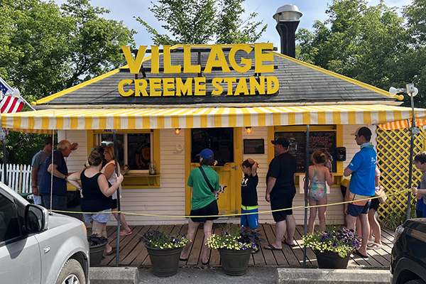 one of many "creemee" stands in Vermont