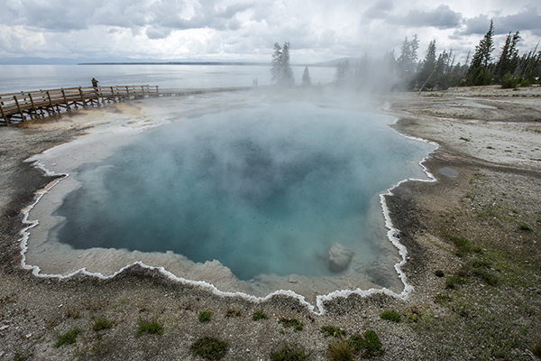 Midway Geyser Basin, Yellowstone National Park, Wyoming