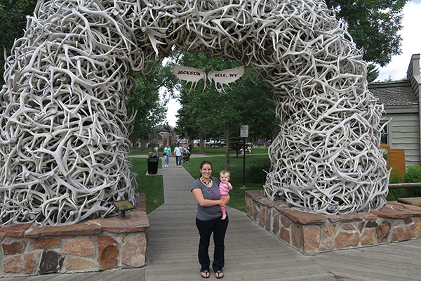 Town Square in Jackson, Wyoming