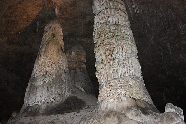 Big Room cave formations, Carlsbad Caverns National Park