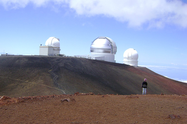 observatory atop Mauna Kea, Hawaii