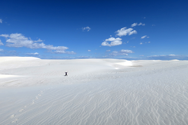 Alkali Flats Loop, White Sands National Monument, New Mexico
